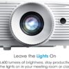Optoma Projector Wuxga Wu334 3600 Lumens With 15000 Hours Lamp Life