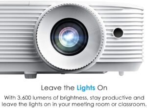Optoma W316st Short Throw Projection Powerhouse -1 Yr Warranty