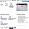 Samsung Sl-2020 Single Laser Printer With 1yr Warranty