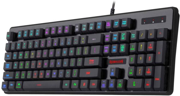 Reddragon 7 Color Backlit Gaming Keyboard K 509 Dyaus