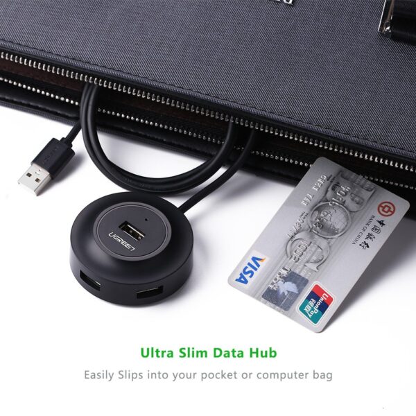 Ugreen Usb 2.0 4 Ports Hub With 1 Mtr Cable