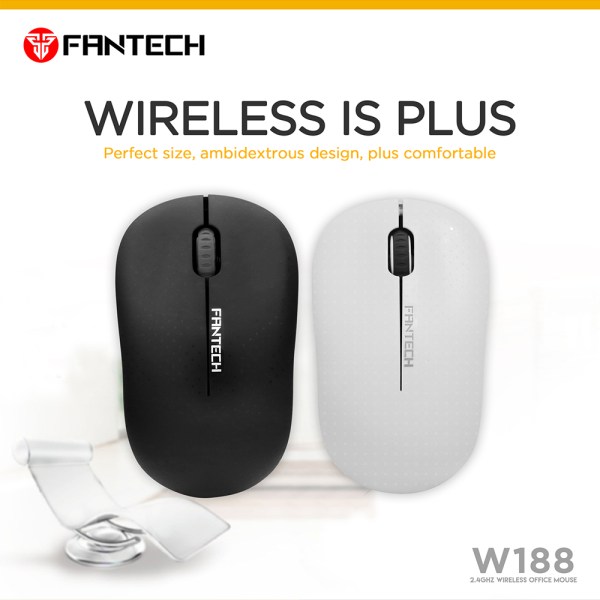 Fantech W188 Wireless Mouse- 1yr.warranty