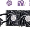 81MGHHJJ7NL._AC_SL1500_ Cooler Master Cpu Fan (cm Master Liquid Lite 240p Rgb Dual Fan)-1yr.wa