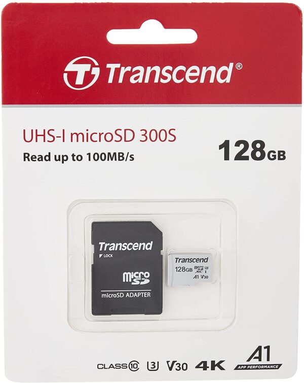 Transcend Sd Card - Class U3 128 Gb Class U3