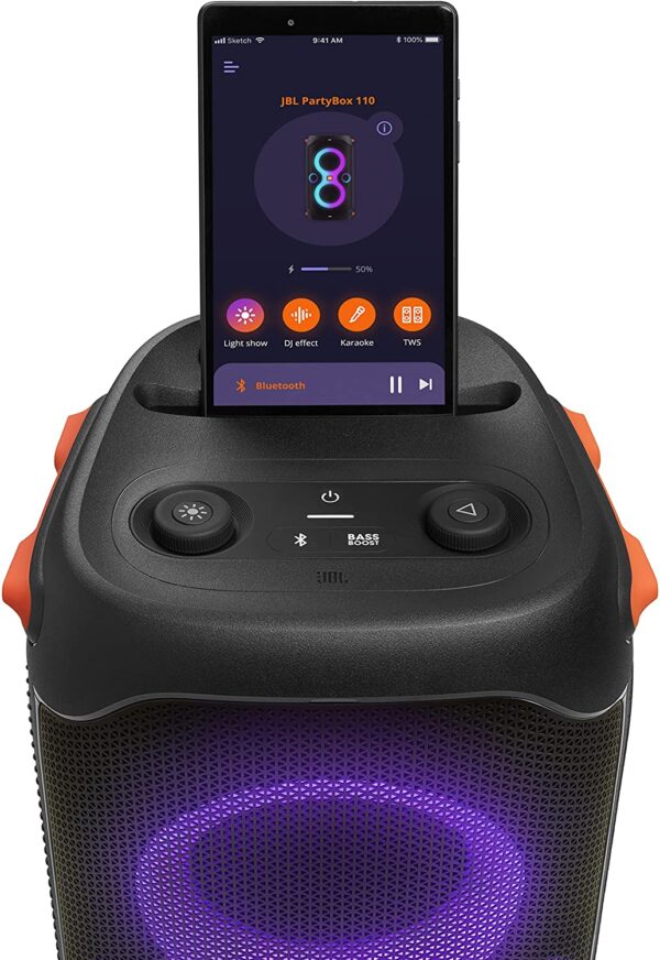 Jbl Partybox 110 - Portable Party Speaker Built-in Lights, Deep Bass