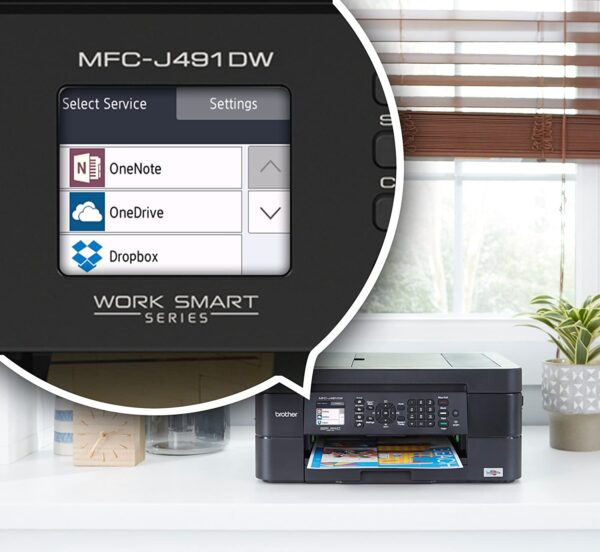 81gxxUSvc0L._AC_SL1500_ Brother Mfc-j491dw Wireless/duplex Color Inkjet All-in-one Printer
