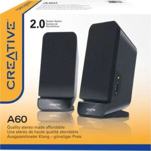 82f09d99499aa6487be8150fb875b92b-hi Creative A60 Creative A60 2.0 Desktop Speakers With One Yr.warranty