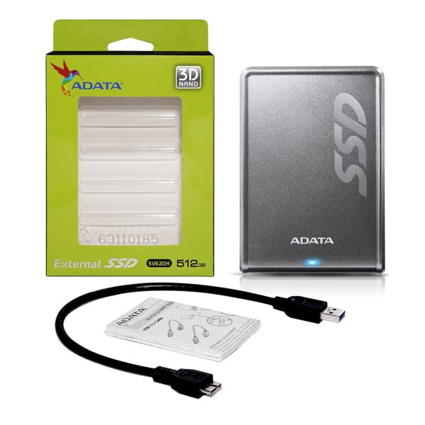 91WxyNEaKrL._SL1500_ Adata 512gb Sv620h External Ssd 1 Year
