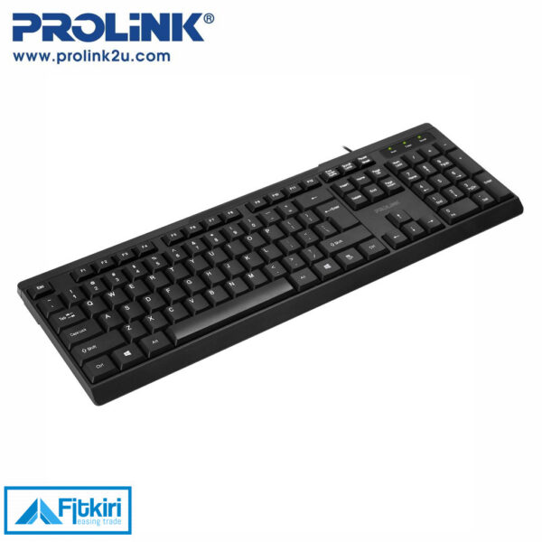 Prolink Pkcs1006 Usb Multimedia Keyboard With 1 Yr.warranty