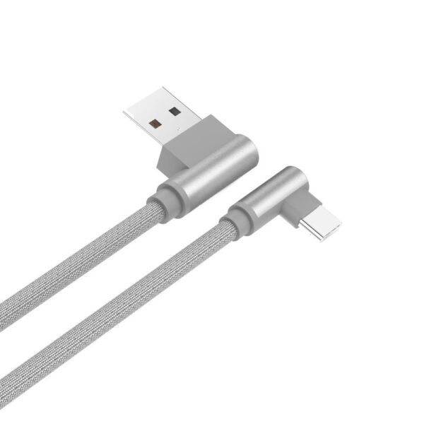Unitek 1m Aluminum L-shape Usb-a Tye C Model No.c14057gy R