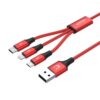 Unitek 3-in-1 Usb Charging Cable (type-c / Micro Usb / Lightning)
