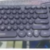R8 1817a Circular Keycap Wired Keyboard