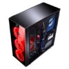 Redgragon Gc-601 Sideswipe Gaming Pc Case,t.glass, 3 Fan, Black