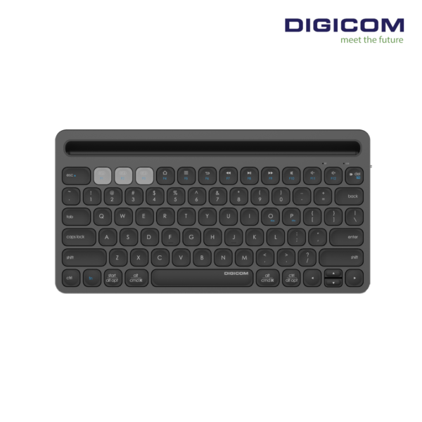 IK8500 Digicom Dg-ik885 Multi-device Medal Body Bluetooth Keyboard