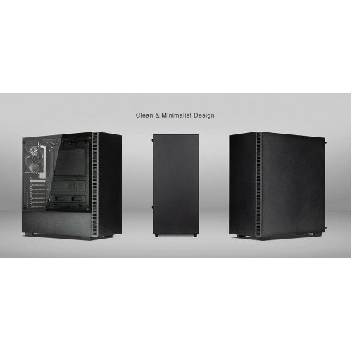 Tecware Computer Gaming Case Nexus C Black Color With 3 Fan