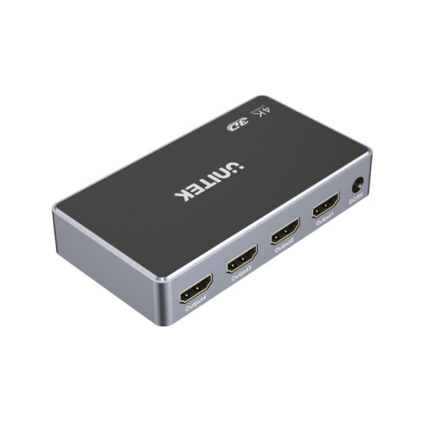 Unitek 4k Hdmi 1.4b Splitter 1 In 4 Out V1109a