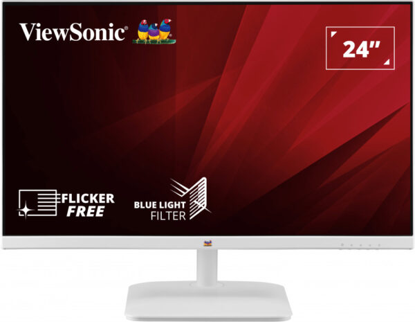 VA2432-mh-w_F01_pc Va2430-h-w-6 24 Full Hd Monitor White Narrow Bezel 60hz, V A/103%srgb
