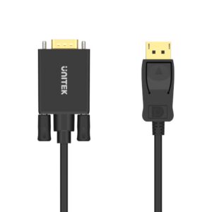 Unitek Display Port Male To Vga Model No: Maley-5118f