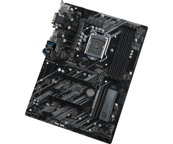 Asrock Z390 Phantom Gaming 4/4kx2k/4300mhz+ Support 3 Years Warranty