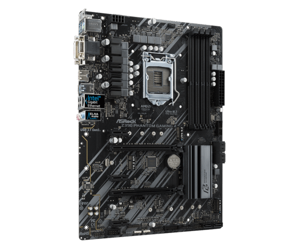 Asrock Z390 Phantom Gaming 4/4kx2k/4300mhz+ Support 3 Years Warranty