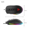 Fantech Ux1 Hero Ultimate Macro Rgb Gaming Mouse With 1 Year Warranty