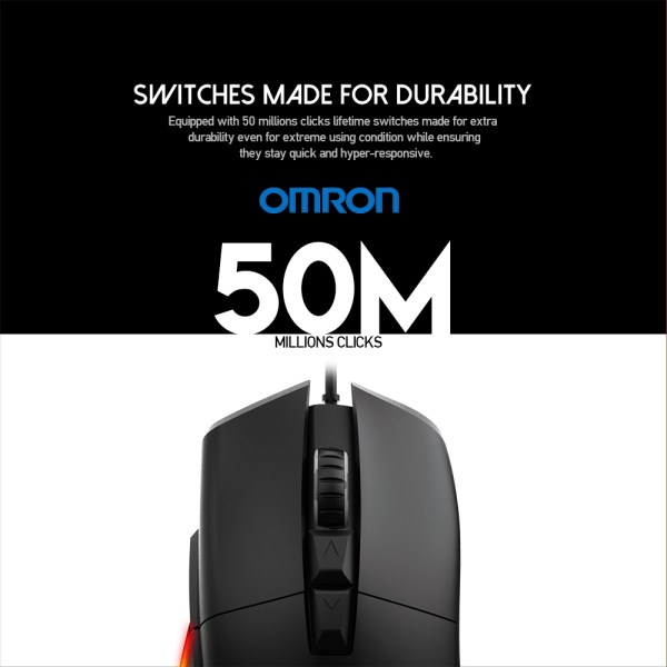 Fantech Ux1 Hero Ultimate Macro Rgb Gaming Mouse With 1 Year Warranty