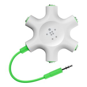 Belkin F8z274bt Rockstar 5-jack 3.5 Mm Audio Headphone Splitter
