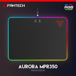 f19cab10 Fantech Mpr350 Aurora Rgb Mouse Pad-1 Year Warranty