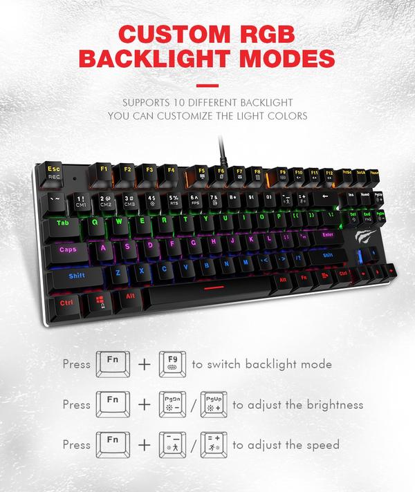 Havit Kb435l Review | Tkl Rgb Gaming Mechanical Keyboard