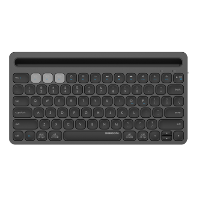 ik85002 Digicom Dg-ik885 Multi-device Medal Body Bluetooth Keyboard