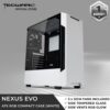 Nexus Evo White Casing 3 Fan With 1 Year Warranty