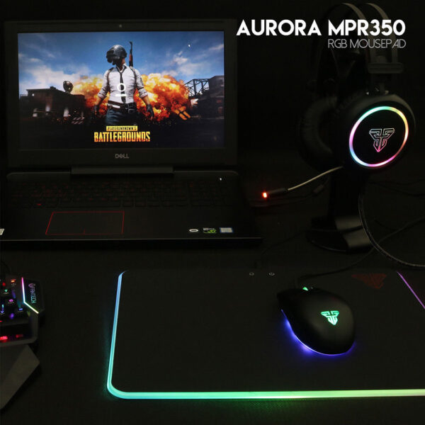 s-l1600 Fantech Mpr350 Aurora Rgb Mouse Pad-1 Year Warranty