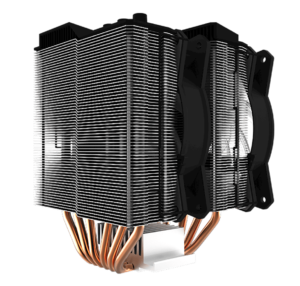 Coolermaster Pu Air Cooler Ma620p, 2 Heatsink Tower, 2 Fan, 6 Heatpipe