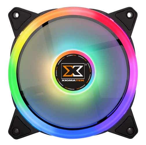 Xigmatek En42104 Galaxy Ii Gaming Cooling Fan With 1 Yr. Warranty