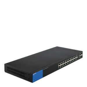 webdam.web.372.372 Linksys Lgs528 24-port Gigabit Managed Switch + 2x Gig Eth.2 Sfp