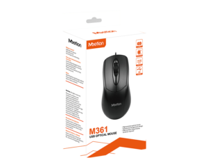 15915808925365 Meetion Usb Wired Office Desktop Mouse M361