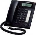 Panasonic Single Line Kx-ts880mx Corded Phone (black-genuine)