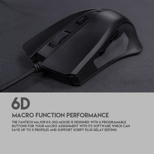 1c6e3ab1 Fantech Kx-302 Major Gaming Keyboard And Mouse Combo