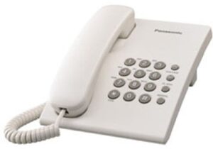 31hR9MFUu7L Panasonic Wall-mountable Phone Kx-ts500mx ( Genuine)