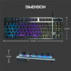 39c35fd4 Fantech Fighter K613 Keyboard