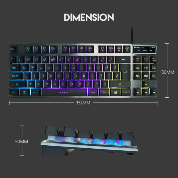 39c35fd4 Fantech Fighter K613 Keyboard