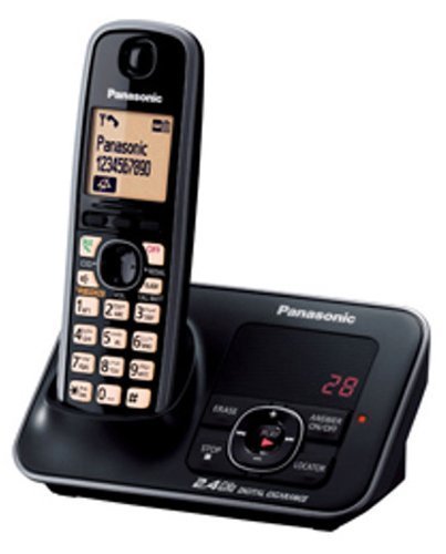 41JbORD+deL Panasonic Kx-tg3811bx- Cordless Phone