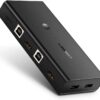Ugreen 50744 2 In 1 Out Kvm Hdmi Switch Box 4k Hdmi Resolution