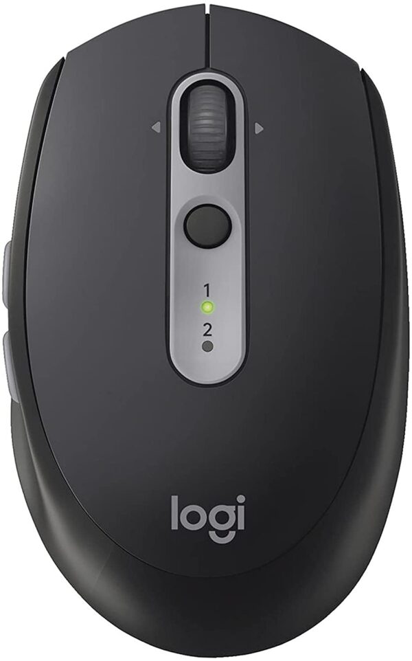 51e55fajN8L._AC_SL1500_ Logitech M590 Multi Device Silent Wireless Bluetooth Mouse Black Color