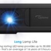 61JutoUmxCL._AC_SL1300_ Optoma Portable 1080p Projection Lh150 Projector