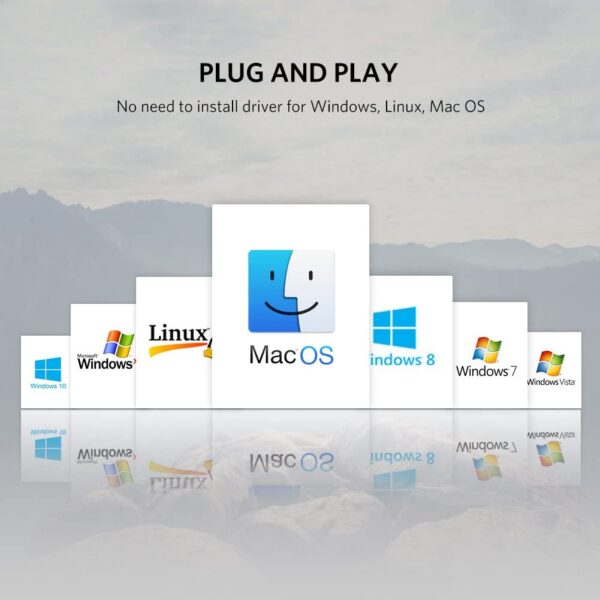 61l7zj1BSrL._AC_SL1001_ Ugreen 30346- 4 In 1 Out Usb 2.0 Sharing Switch Xp/7/8/10/vista,mac Os