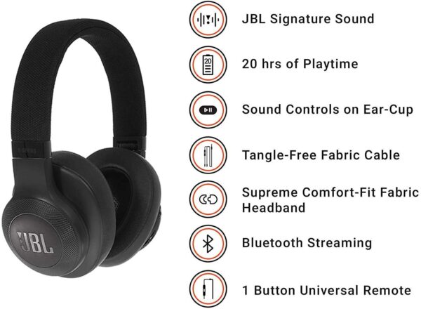 Jbl Speaker Jble55btblk Earphone