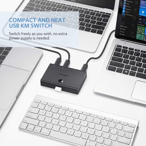 Ugreen 30768 2 In 4 Out Usb 3.0 Sharing Switch Xp/7/8/10/vista, Mac
