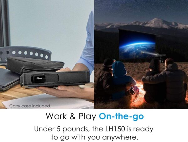 712piAoR3SL._AC_SL1300_ Optoma Portable 1080p Projection Lh150 Projector