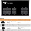 Thermaltake Toughpower Tf1 1550watt 80+titanium With 1yr Full Wrnty.